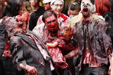 gory zombie pics