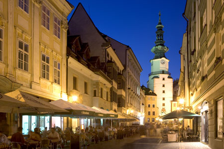 Nightlife Bratislava Slovakia