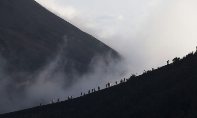 Red hot holiday: Hiking an active volcano in Guatemala