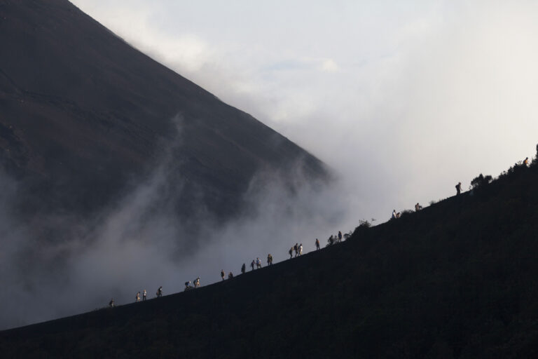 Red hot holiday: Hiking an active volcano in Guatemala
