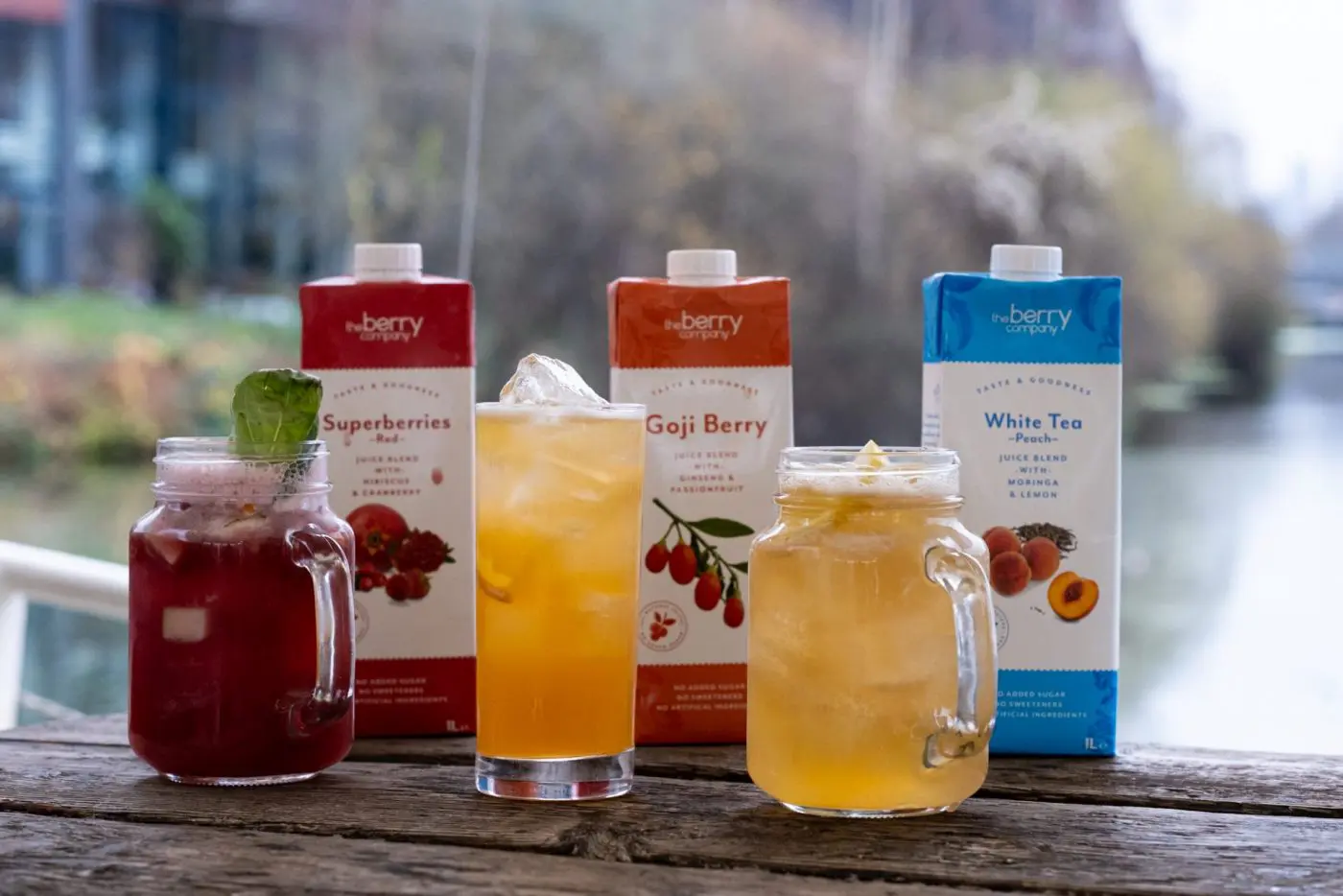 Barge East Berry Company Mocktail Medley