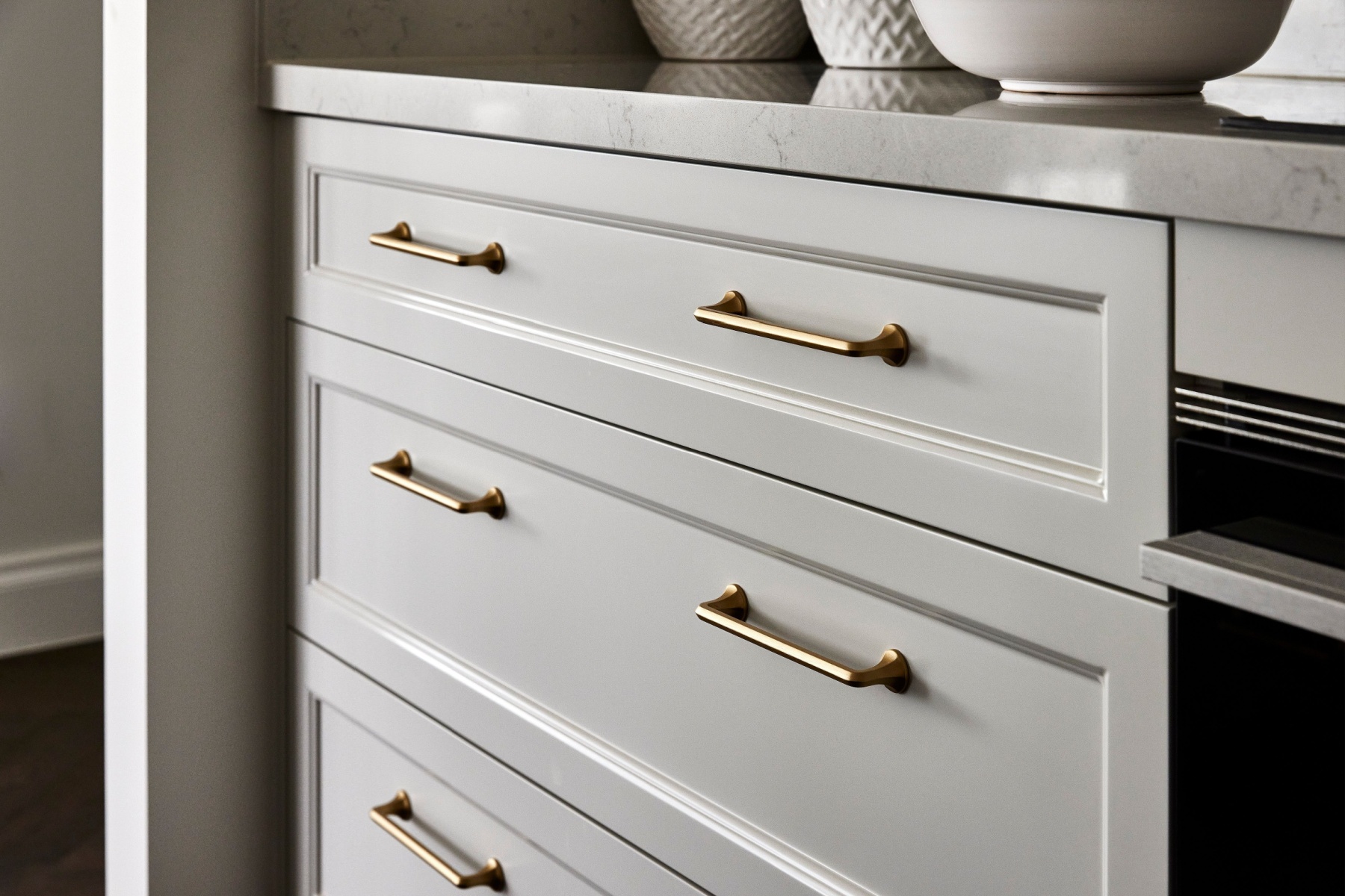 ホワイトシェーカーキャビネットを維持しやすくする理由