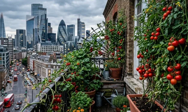 Growing food on a tiny balcony