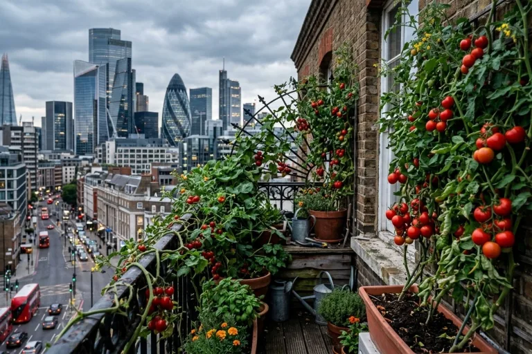 Growing food on a tiny balcony