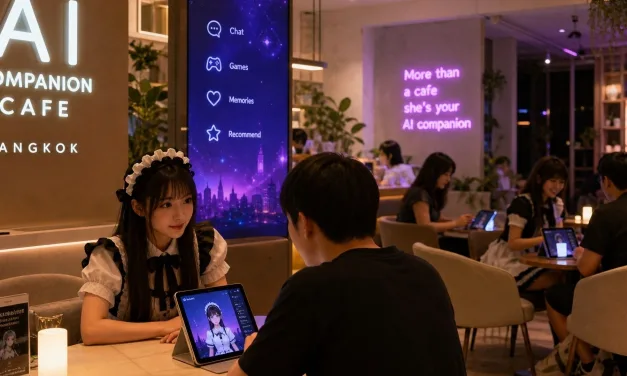 Bangkok’s AI Girlfriend Cafes Are Here